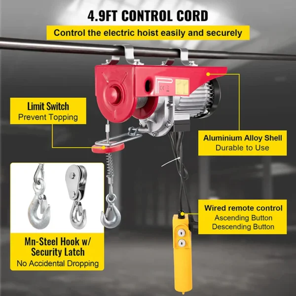 Mini Electric Hoist - PA 1200 - Image 5
