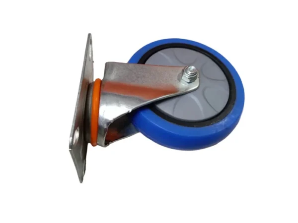 Fiber Trolley Rubber Wheel - Movable 500 kg - Image 2