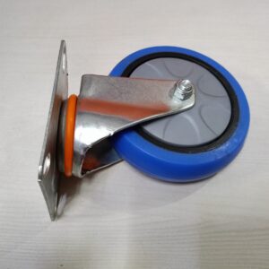 Fiber Trolley Rubber Wheel - Movable 500 kg